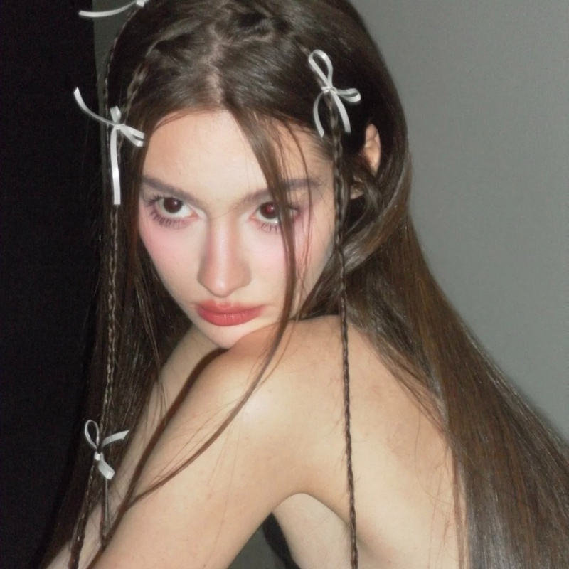 Kẹp Tóc Nơ Ruy Băng Đôi Bằng Tóc Đuôi Ngựa Đôi