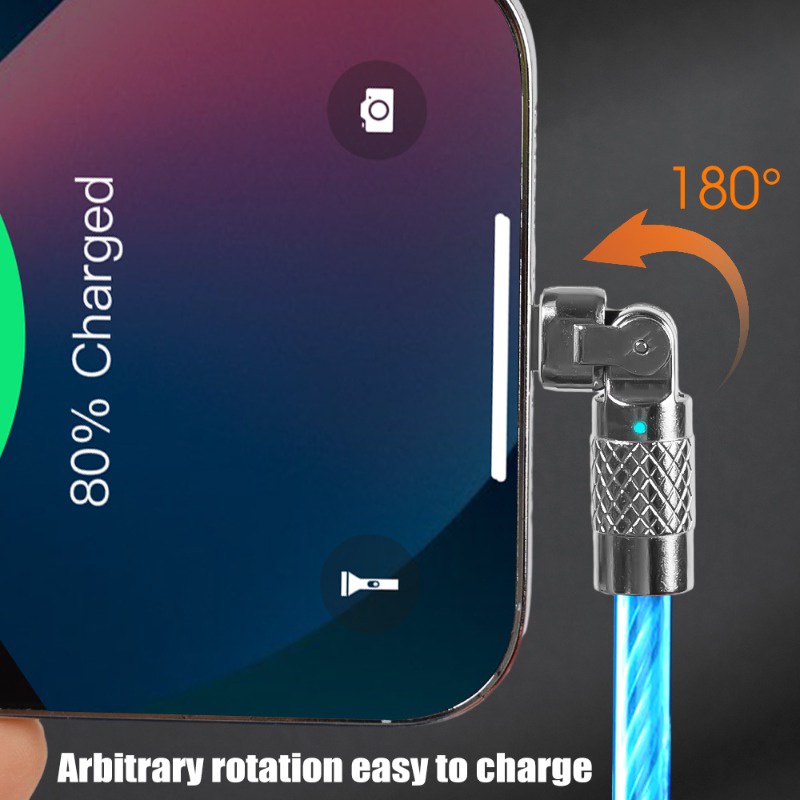 Cáp Sạc Nhanh usb c 120w 6a 1m / 2m 180 Nhiều Màu Sắc° Dây Cáp Sạc Nhanh / Truyền Dữ Liệu Đầu usb Sang type c