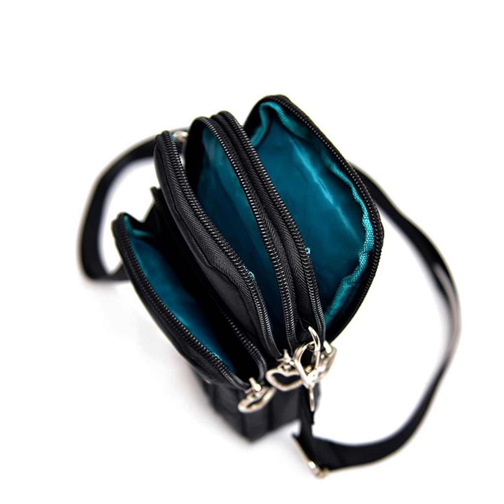 Thời Trang Túi Thể Thao Đeo Chéo Có Khóa Kéo Đựng Điện Thoại / Chìa Khóa Cho Nữ