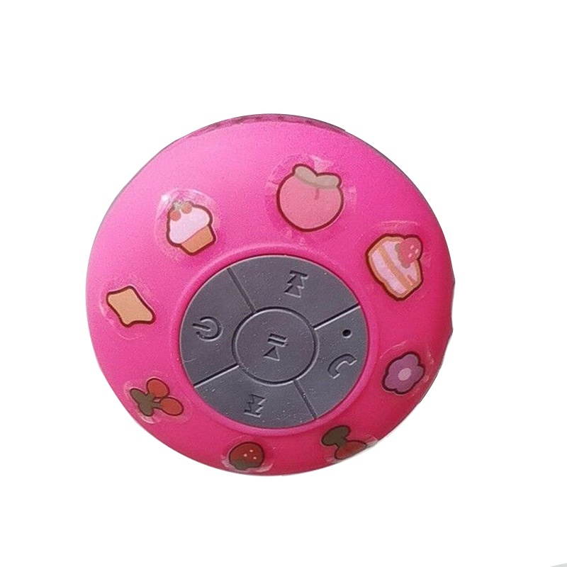 Loa bluetooth Không Dây mini Chống Nước In Hình Hoạt Hình Dễ Thương Thông Dụng Cho Nhà Tắm / Xe Hơi / Bã