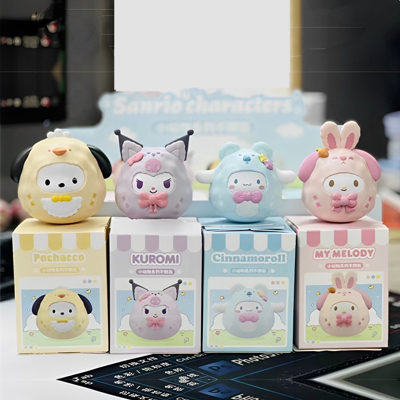 Tượng Mô Hình Nhân Vật anime sanrio tumbler melody cinnamoroll kuromi Dễ Thương Dùng Trang Trí Bàn Làm Việc