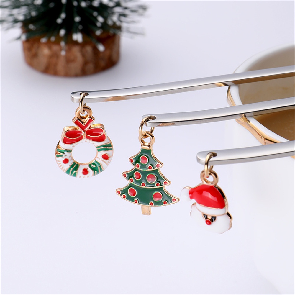 ⚡VẬN CHUYỂN NHANH CHÓNG⚡⚡ 14 Kiểu Bộ Thìa Và Nĩa Quà Tặng Giáng Sinh Bộ Thìa Cà Phê Nĩa Trái Cây Nĩa Tráng Miệng Sáng Tạo Nai Sừng Tấm Trang Trí Cây Thông Noel Quà Tặng   Kéo