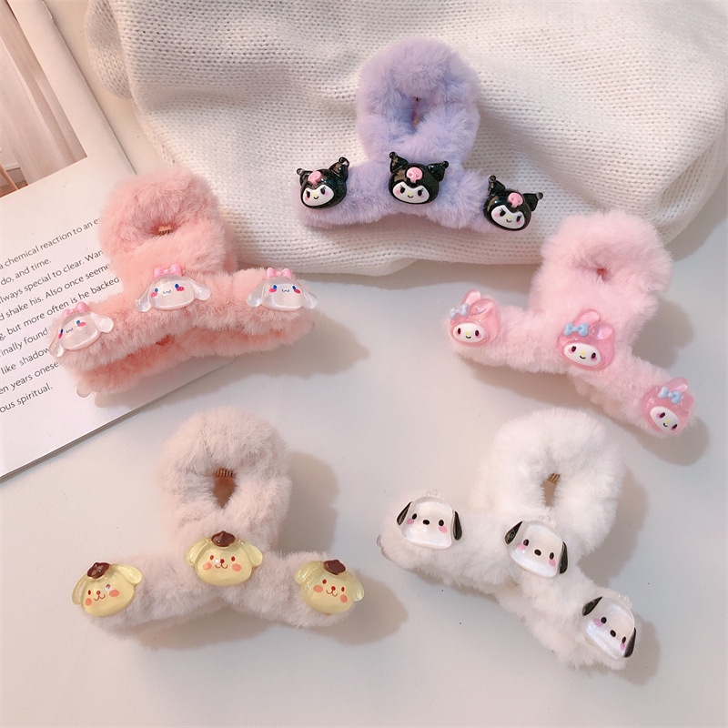 Hoạt Hình Kẹp Tóc Hình Động Vật Dễ Thương Cho Bé Gái