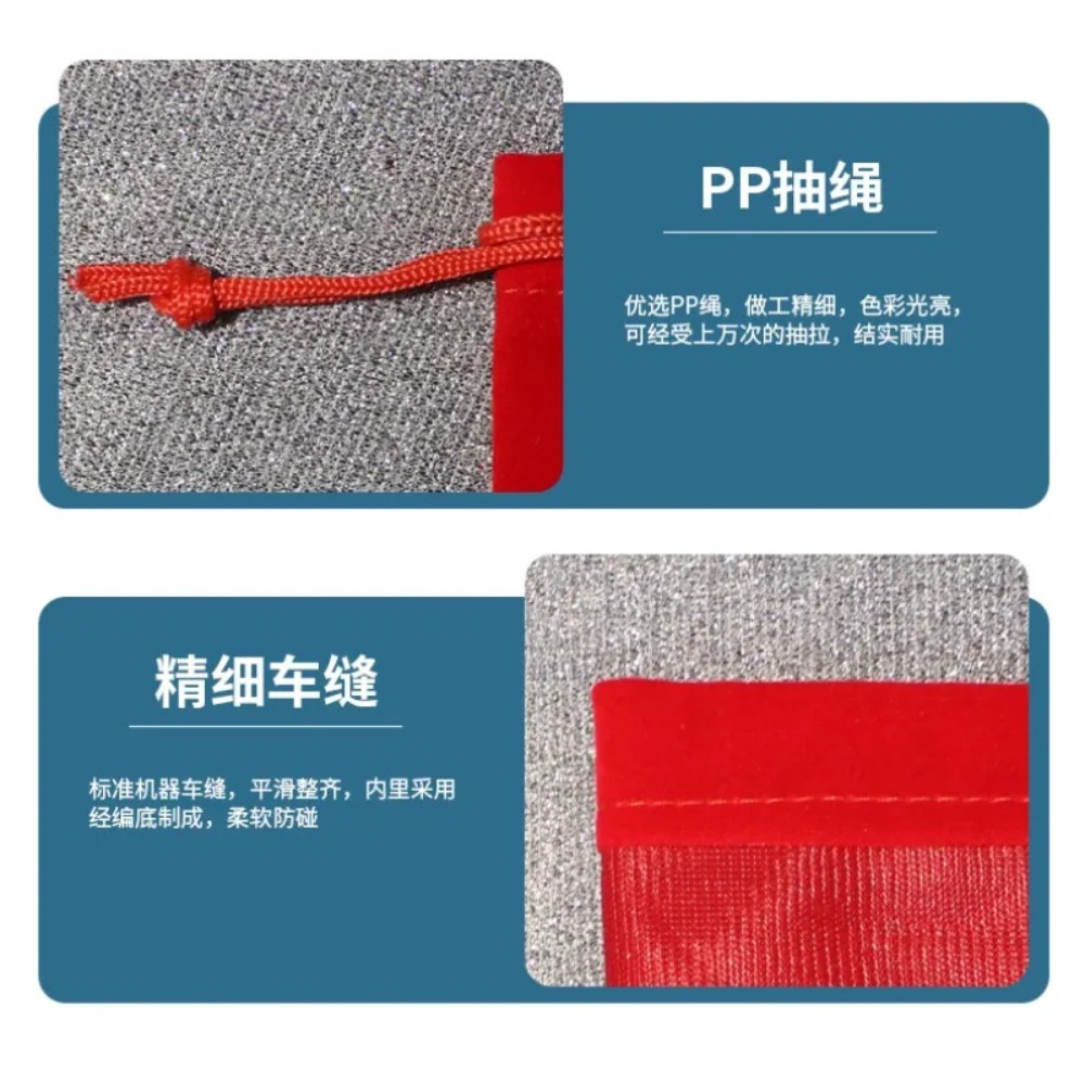 Chiikawa Túi Dây Rút Ngắn Bằng Vải Bông Thoải Mái In Họa Tiết Hoạt Hình Đáng Yêu