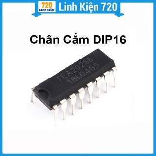 Ic audio tea2025 2.5wx2 12v kiểu chân sop16/dip16