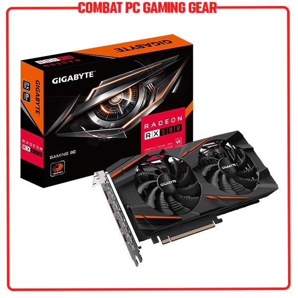 VGA Card Màn Hình Gigabyte Radeon RX 580 Gaming 8GB  hàng chính hãng