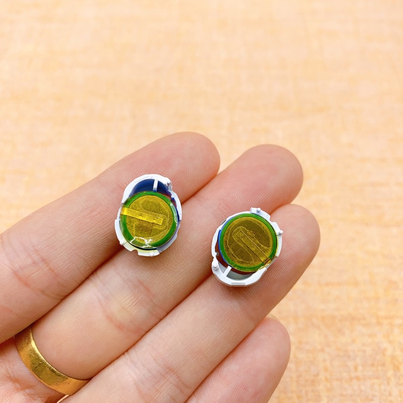 Pin nút Li-ion 3.7V 1254 60mAh  cho tai nghe Bluetooth TWS, có thể sạc lại được