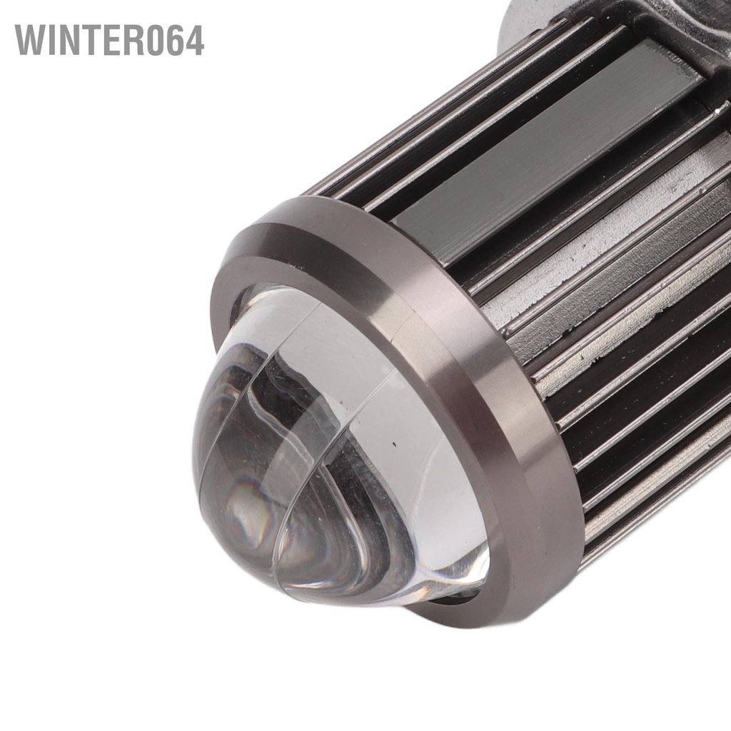Đèn pha xe máy Bóng đèn LED Cao thấp Chùm sáng kép Màu phổ thông 10‑30V Winter064
