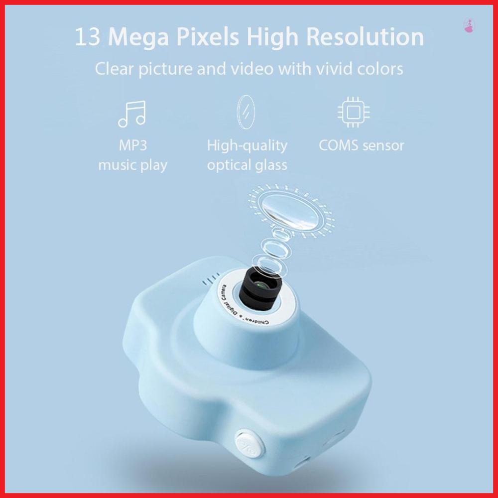 Máy Quay video Kỹ Thuật Số 1080p Độ Phân Giải Cao 13 mega pixels 2 inch Làm Quà Giáng Sinh Cho Bé Trai Bé Gái