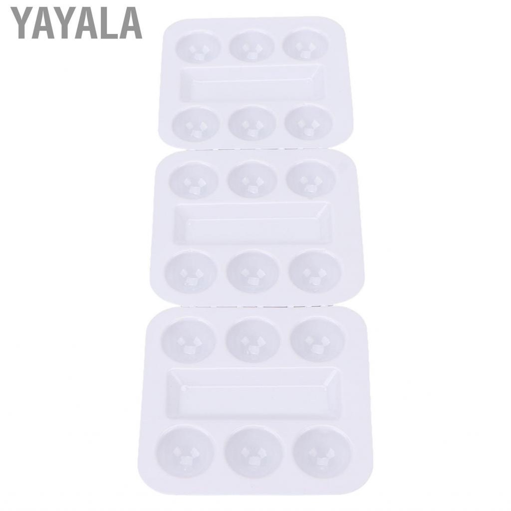 Yayala 30pcs Tattoo  Cup Tray Disposable Plastic Pigment Stand MNS