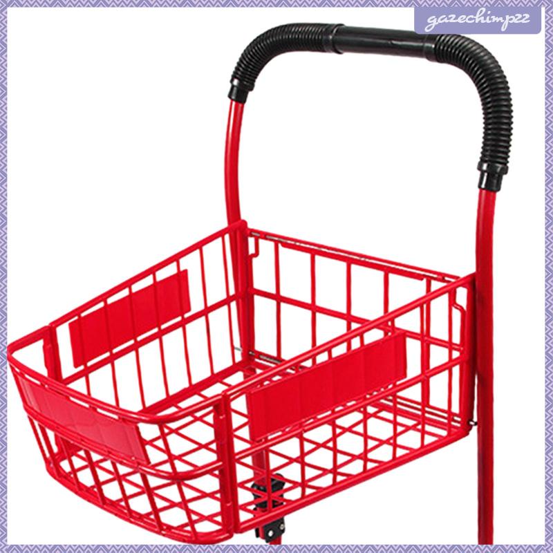 Xe Đẩy Mua Sắm mini Bằng Thiếc Tiện Dụng Trang Trí Cho Bé