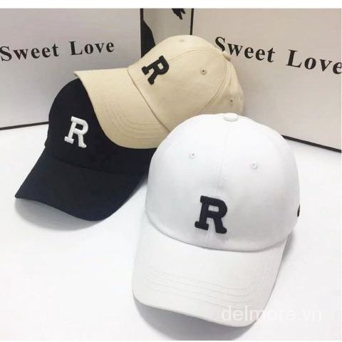 Mũ Lưỡi Trai Thêu Chữ Phong Cách Đường Phố Hàn Quốc Cá Tính Cho Nam Và Nữ