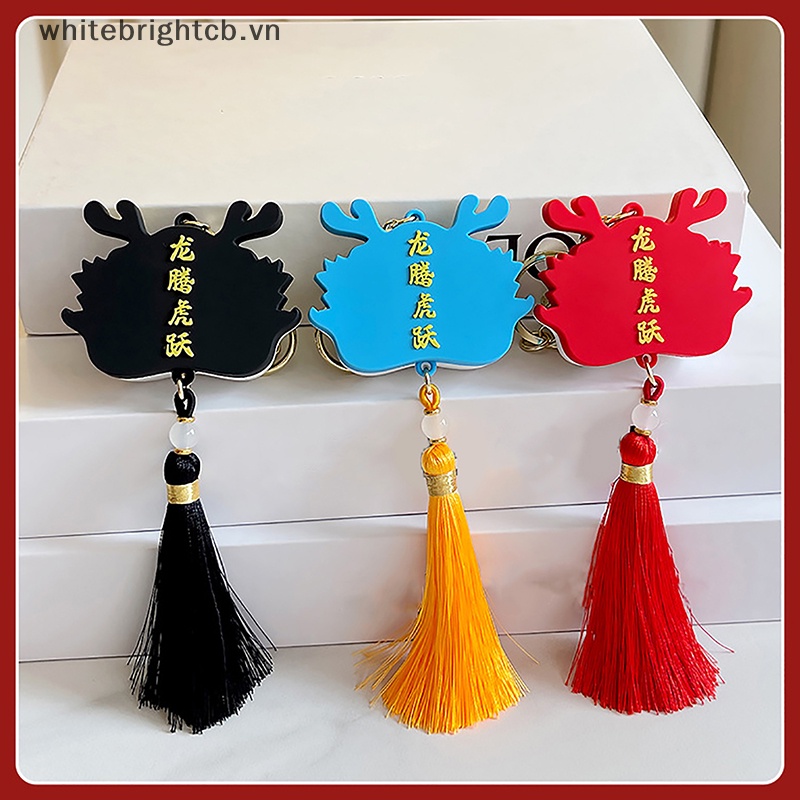 / / Cny Trang Trí / / Móc Khóa Xe Hơi Mặt Hình Đầu Sư Tử Múa Rồng Năm Mới Phong Cách Trung Hoa Sáng Tạo Làm Quà Tặng Nhỏ