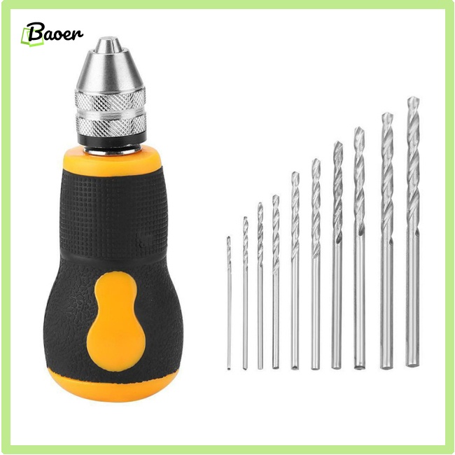 Máy Khoan Cầm Tay mini 100% Chính Hãng Kèm 10 Mũi Khoan Bits