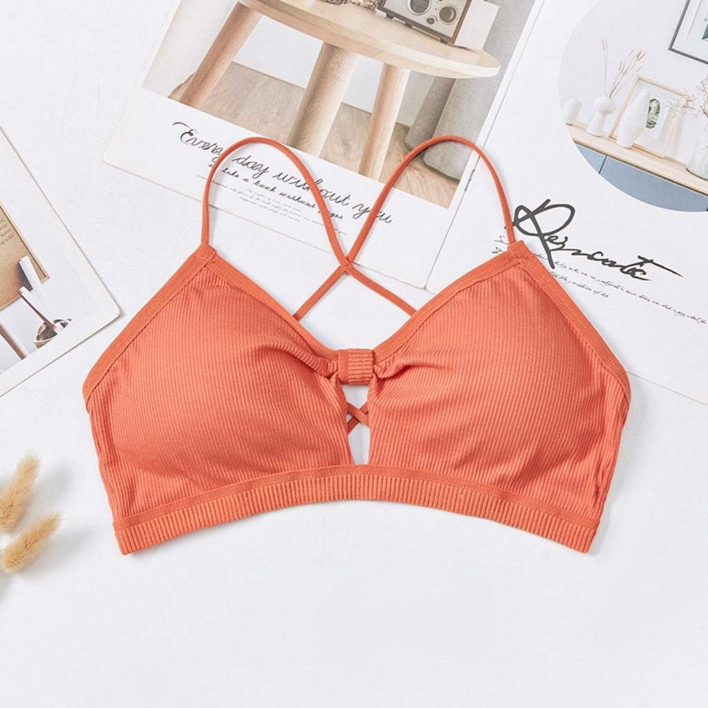 Áo Lót Nâng Ngực Không Dây Kiểu Dáng Dễ Thương Quyến Rũ Cho Nữ