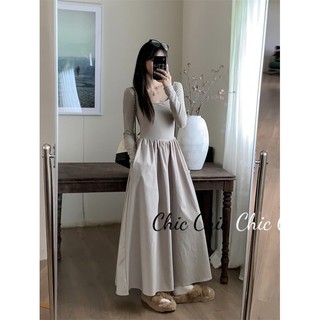 Chic Chic váy nữ Đầm Body Cho thời váy Hàn Phong Dễ thương Fashion Fashion WLQ23A0MGC 42Z231019