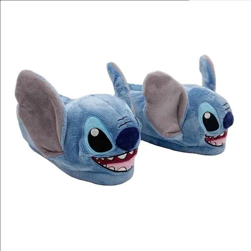 Dép Bông Đi Trong Nhà Giữ Ấm Toàn Diện Hình stitch baby merchandise
