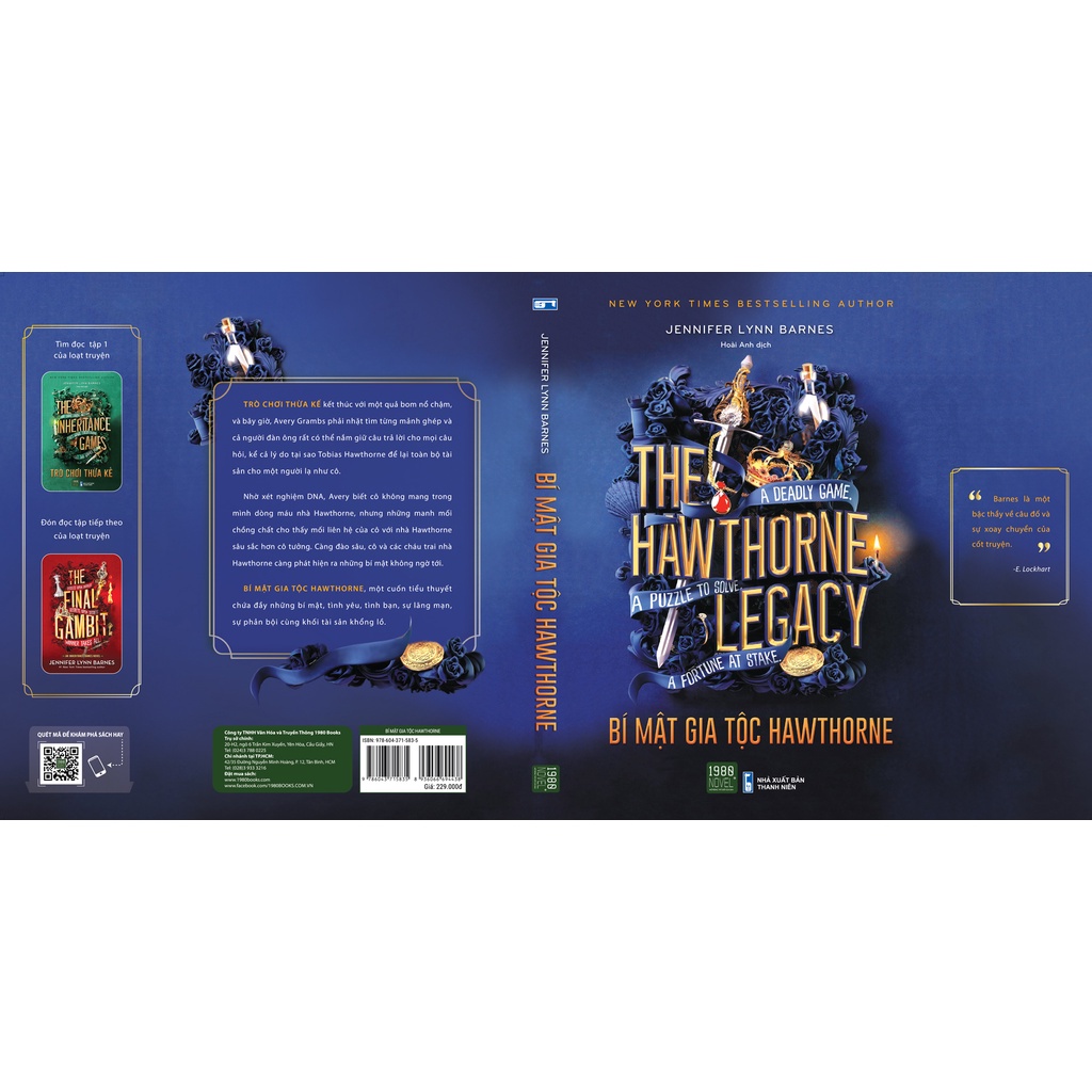 Sách - Bí mật gia tộc Hawthorne - Jennifer Lynn Barnes