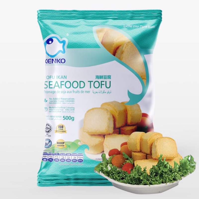 Đậu hủ hải sản Kenko.