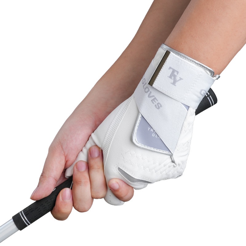 TTYGJ 1pcs Straight Wrist Golf Găng tay cho người mới bắt đầu thực hành Găng tay chống trượt thoáng khí cho nam giới