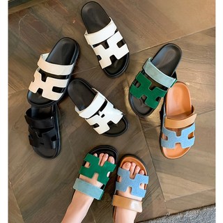 Dép Sandal Đế Dày Tăng Chiều Cao Không Trượt Thoải Mái Thời Trang Hàn Quốc Cho Nữ