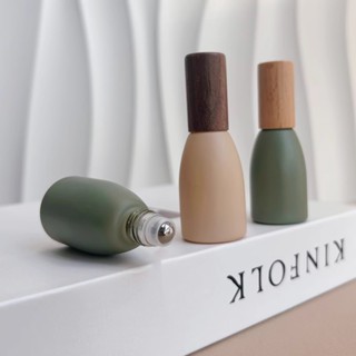 [logo Tùy Chỉnh] Chai Rỗng 12 Lọ Thủy Tinh Lăn Mẫu Xà Lừ Tự Nhiên Đựng Tinh Dầu Đi Du Lịch Cao Cấp