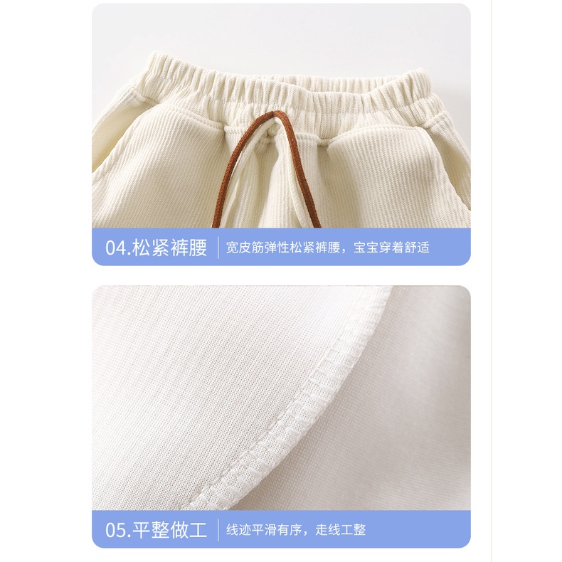 Quần Dài Thể Thao Dáng Rộng Thoáng Khí Thời Trang Thu Đông Cho Bé 80-160cm