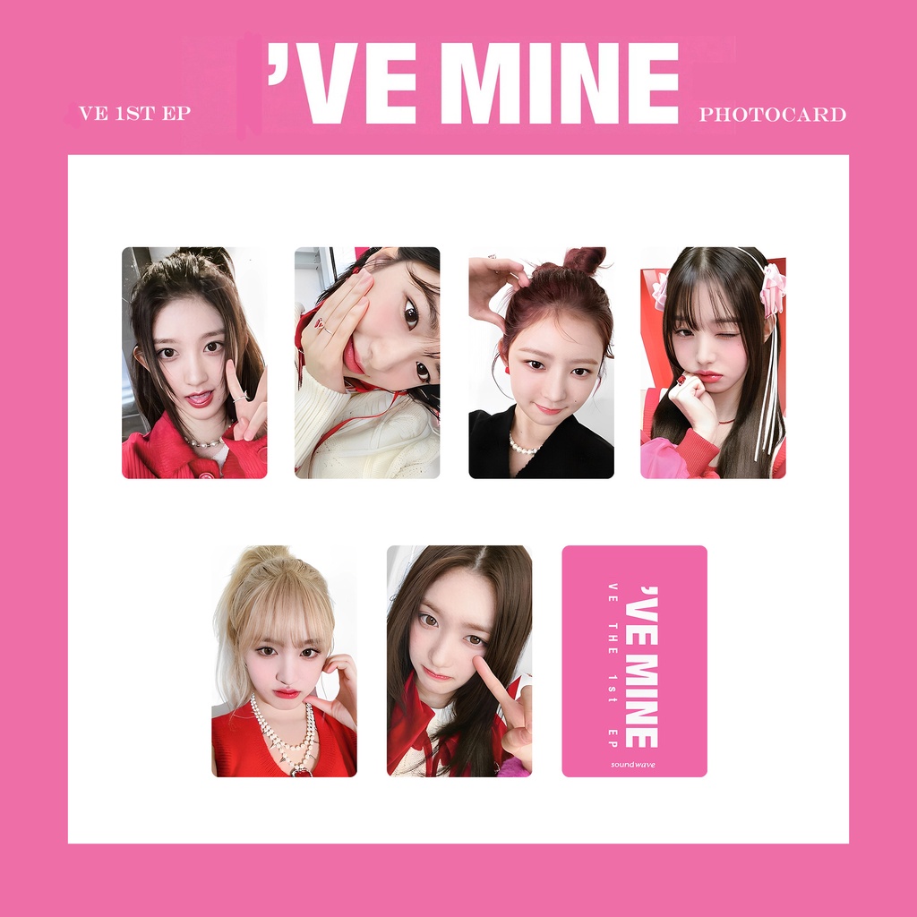 Bộ Sưu Tập Thẻ Hình Ca Sĩ Hàn Quốc I 'Ve mine 1st