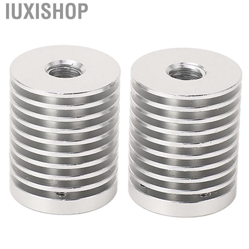 Iuxishop 3D Printer Heatsink Replacement Fine Processing M2.5x4 Screw Hole M7 Thread Hotend Aluminum Alloy for Industrial Use