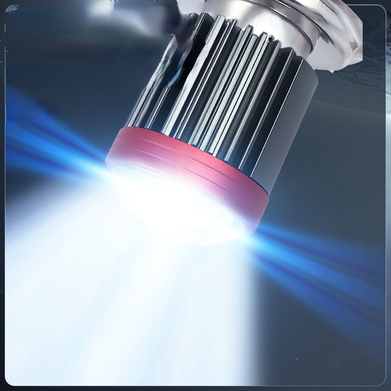 Đèn Pha led h4 ba20d h4 Ánh Sáng Trắng / Vàng Chuyên Dụng Cho Xe Mô Tô