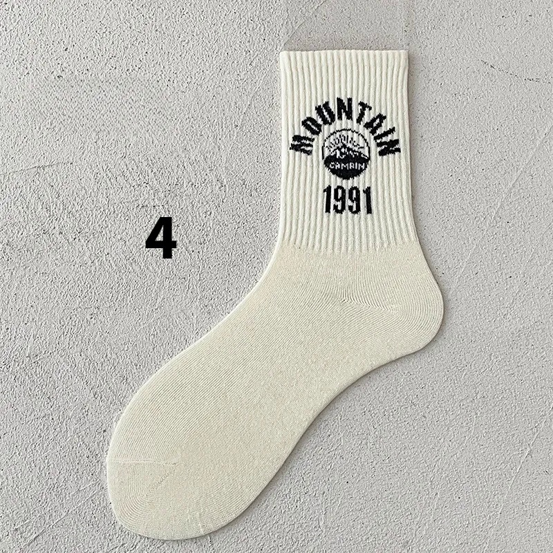 Vớ Thể Thao cotton Nguyên Chất Thấm Hút Mồ Hôi Thoáng Khí Thời Trang Mùa Thu Cho Nam