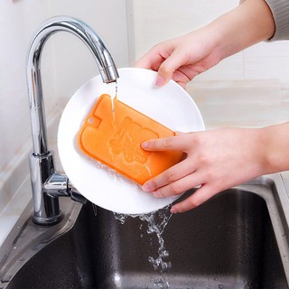 Set 1 / 4 Miếng Bọt Biển Rửa Chén Đa Năng Tiện Dụng