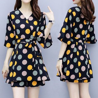 Set Áo chiffon + Quần Short Thời Trang Nữ#连衣裙#女士连衣裙