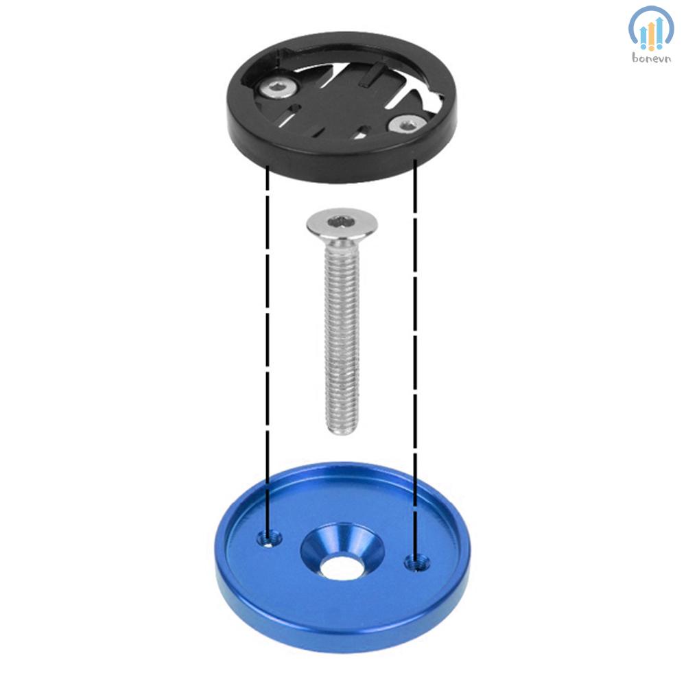 Bike Computer Holder Stem Top Cap Stopwatch Mount Bracket Adapter for Mobile Phone for Garmin for Bryton - Enhance Your Cycling Experience