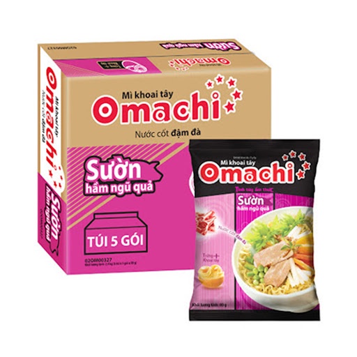 FS Lốc 5 Gói Mì Omachi  Sườn TN