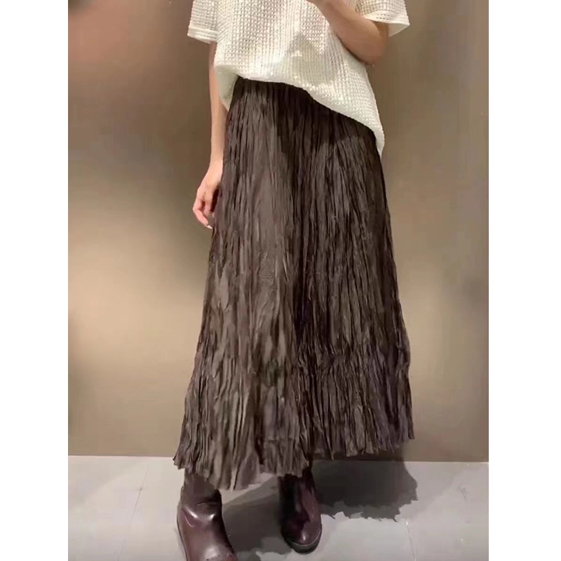 Chân Váy Xếp Ly Lưng Cao Dáng Chữ a Phong Cách Thời Trang Mới 2023