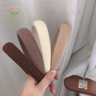 Băng đô nhung dày dặn thời trang cho nữ