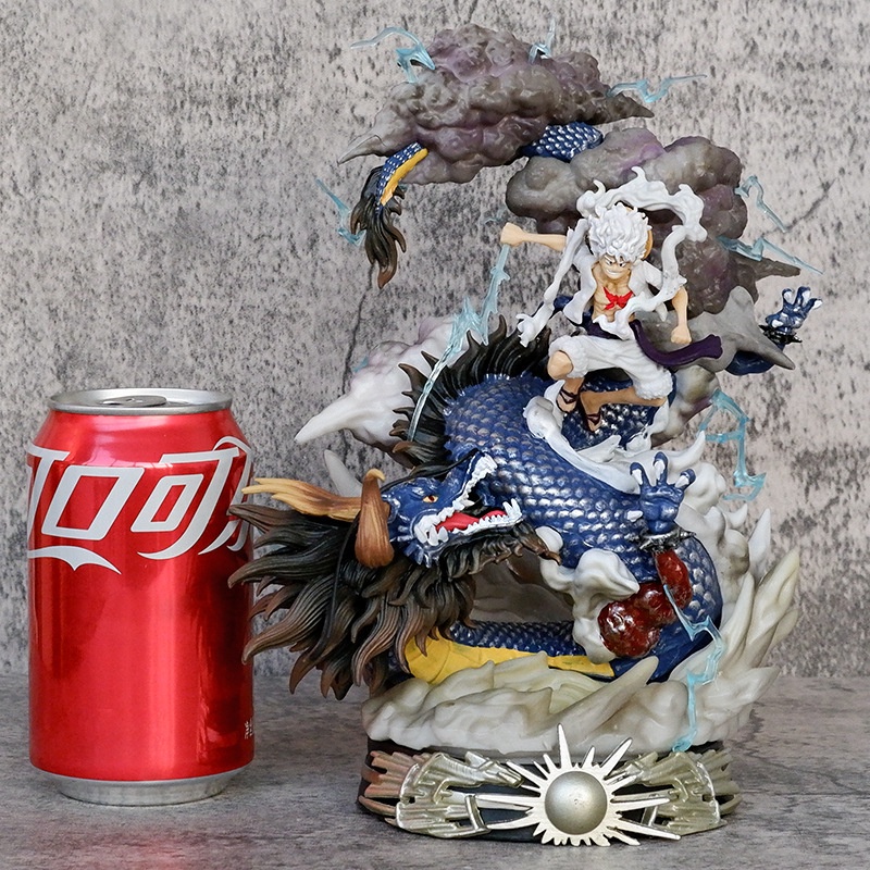 Mô Hình Nhân Vật luffy Trong Phim Hoạt Hình one piece 5th gear nika trumpet vs kaido 5th 1k8k