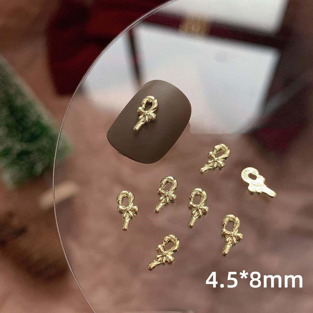Mxfashionestore set 10 Phụ Kiện Đá Trang Trí Móng Tay Chủ Đề Giáng Sinh