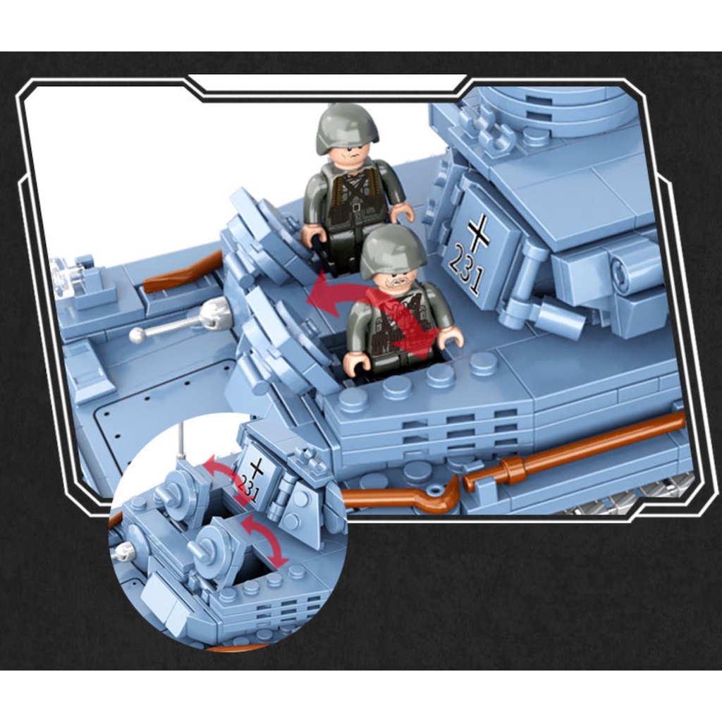 869 Mô Hình Xe Tăng moc panzer iv Tỉ Lệ 1: 35 Tự Lắp Ráp
