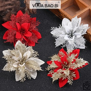   Combo 3 Hoa kim tuyến lưới trang trí Noel Tết hoa nhũ lấp lánh-Vua Bao Bì,phụ kiện tháp bánh oản nghệ thuật 