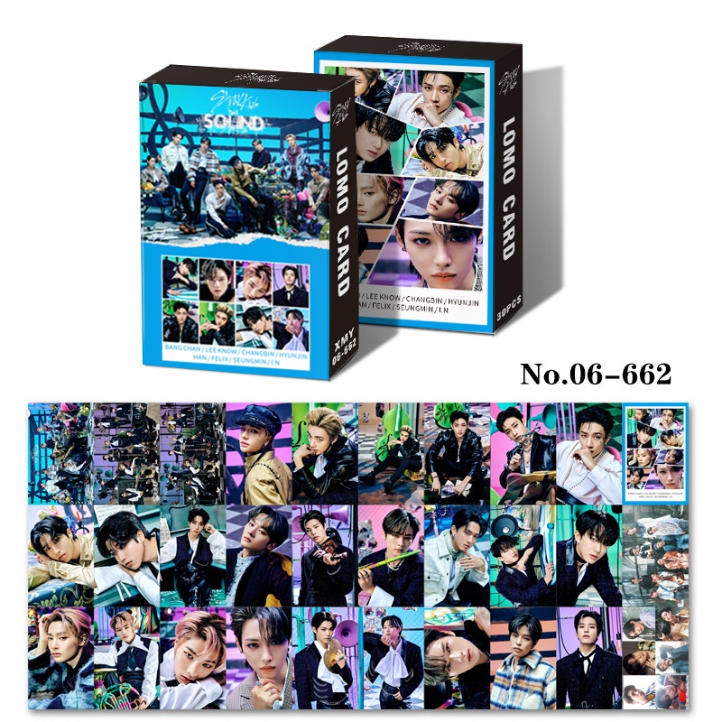 Straykids Album 5-star LE SSERAFIM, LOONA, Gidle, SEVENTEEN, Treasure, MONSTA X, TWICE,WANNAONE, ITZY,  MOMOLAND, Photocard Lomo Card