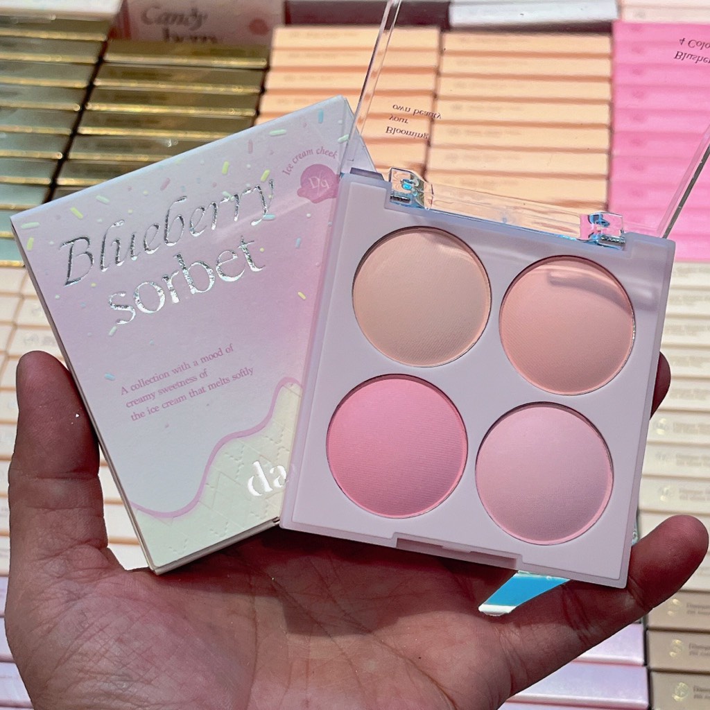 Bảng má hồng Dasique Blending Mood 4 ô