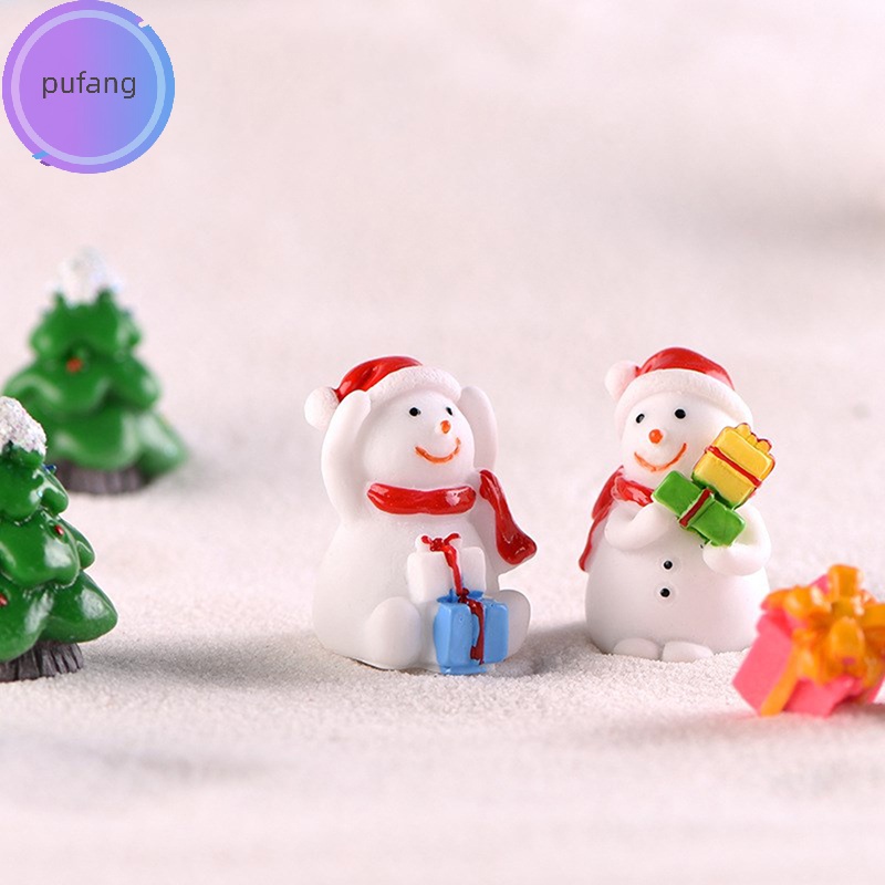 Mô Hình Ông Già Noel / Người Tuyết / Cây Thông Trang Trí Giáng Sinh