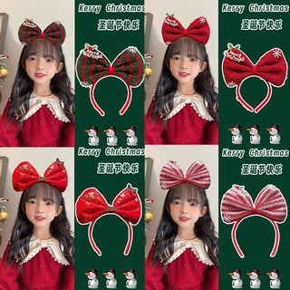 Băng đô cài tóc giáng sinh phong cách giáng sinh đáng yêu cho bé