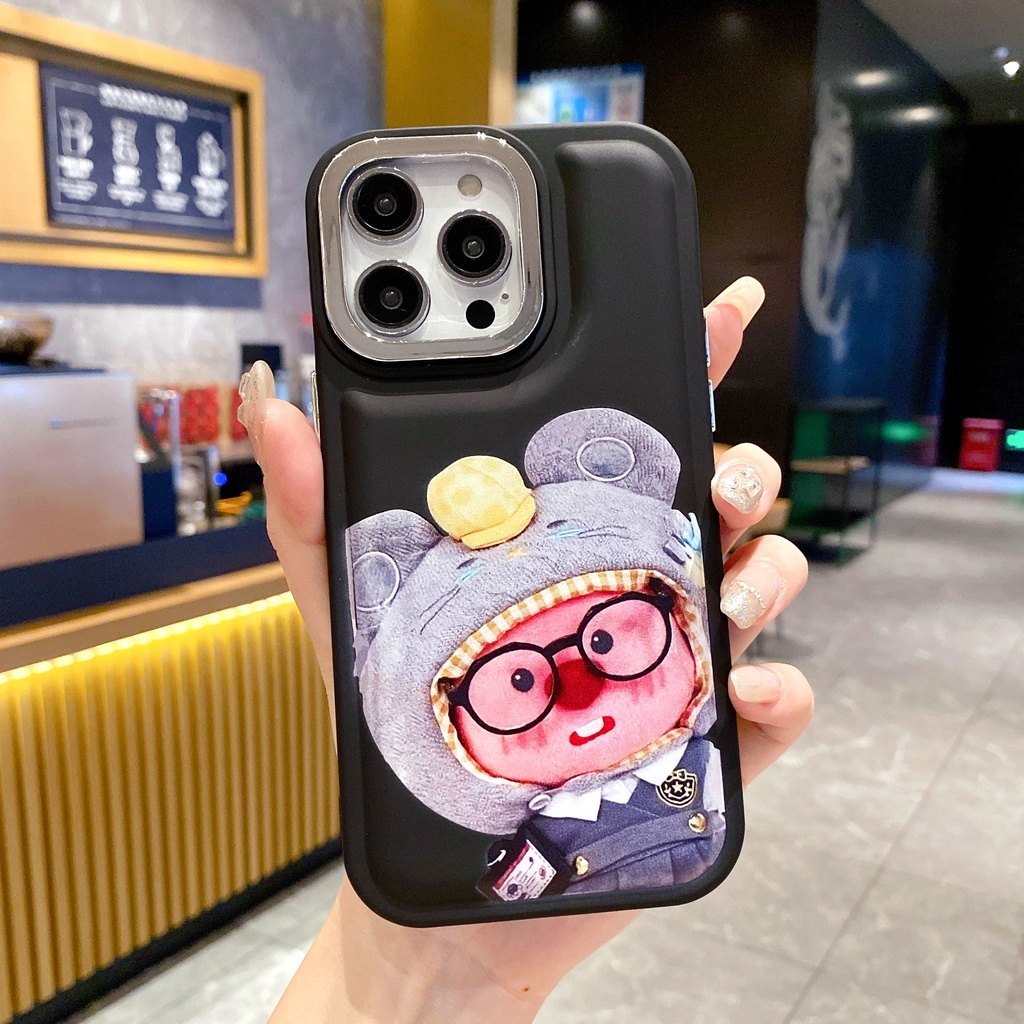 Ốp Điện Thoại In Hình Hoạt Hình Dễ Thương Cho iphone 15 14 13 12 11 pro max xs xr 8 7 plus