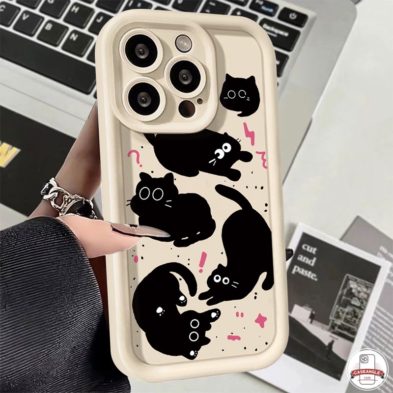 Ốp Điện Thoại Hình Mèo Lười Cho samsung a34 a14 a12 a24 a04s a23 a53 a20s a52 a13 a32 a11 a54 a50 a03s a50s a20 a31 a10s a51 a04e A20S3S