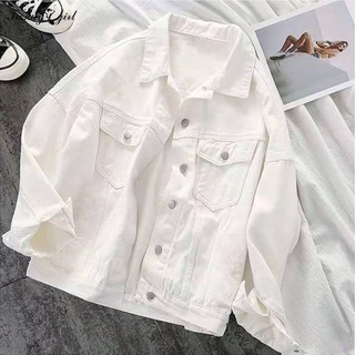 Áo Khoác Mềm Màu Trơn Dáng Rộng Cài Một Hàng Nút Thời Trang Xuân Thu Cho Nữ