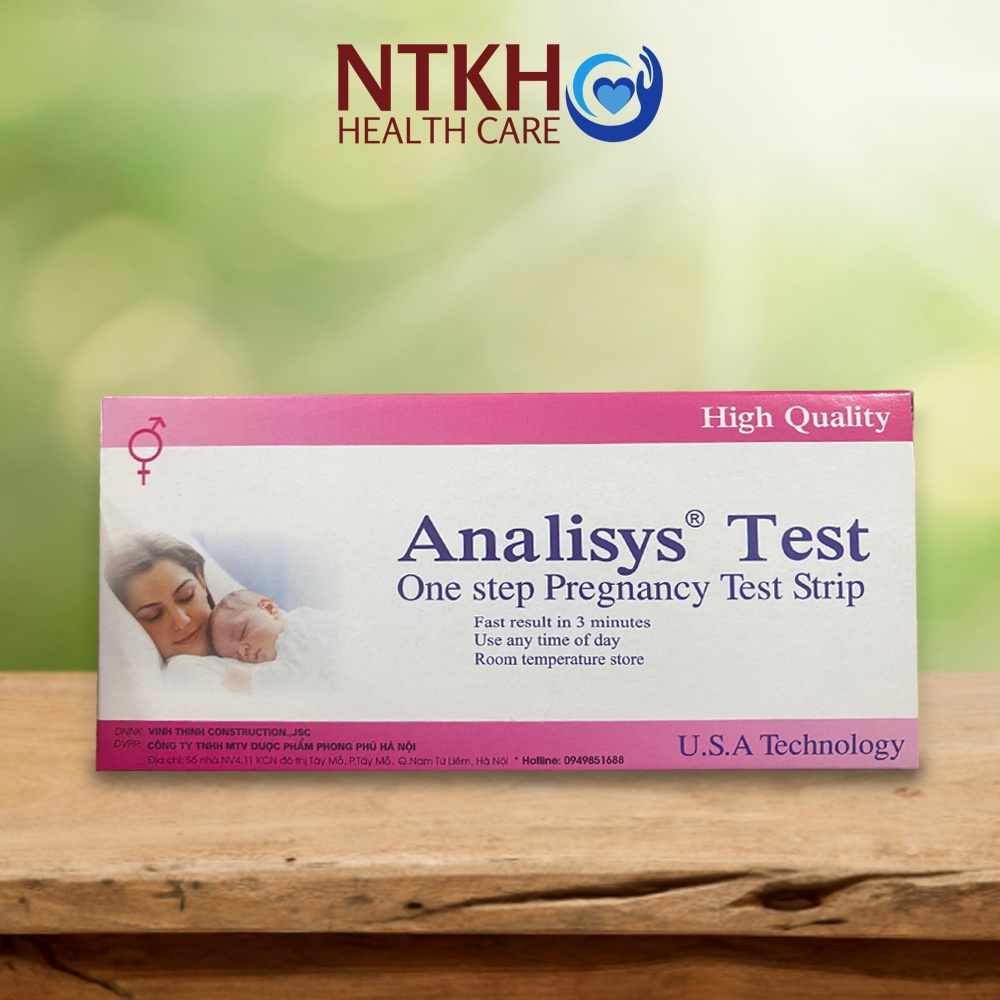 Que thử thai Analisys Test 5mm