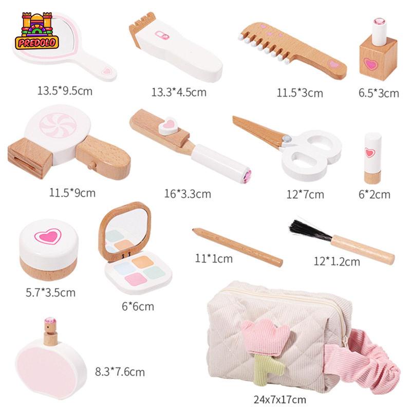 Predolo Bộ Dụng Cụ Trang Điểm 14 Món Cho Bé Gái